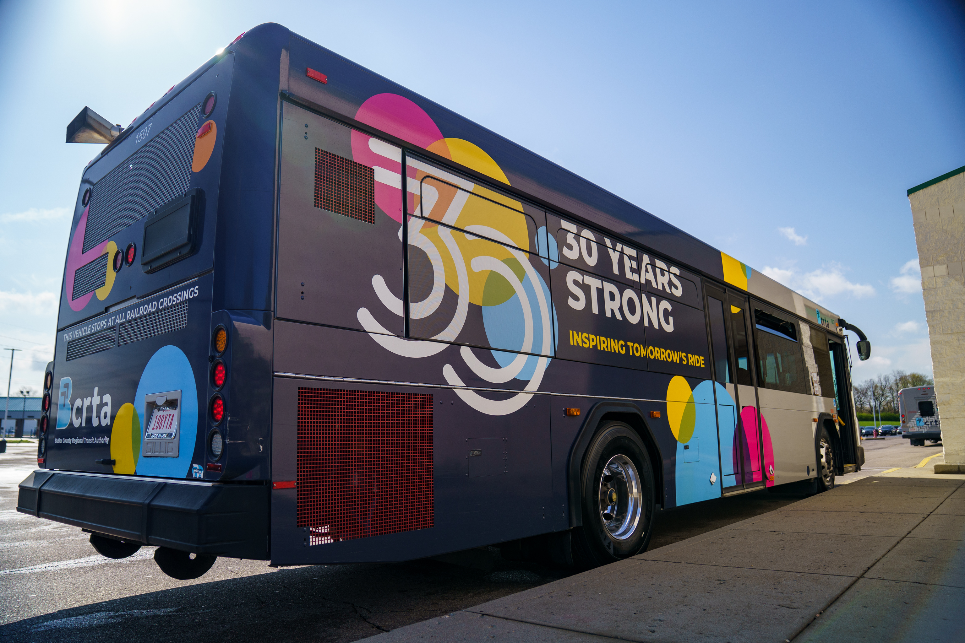 BCRTA bus serving Butler County